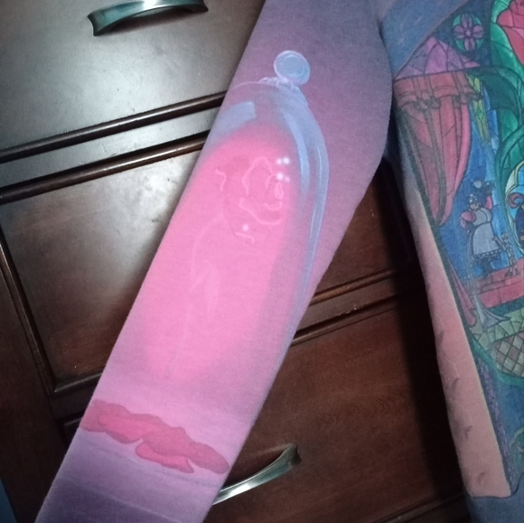 Disney beauty and the beast stained glass sweater - Picture 3 of 4